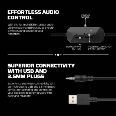 Fantech GS304 Groove | Dual Mode Speakers