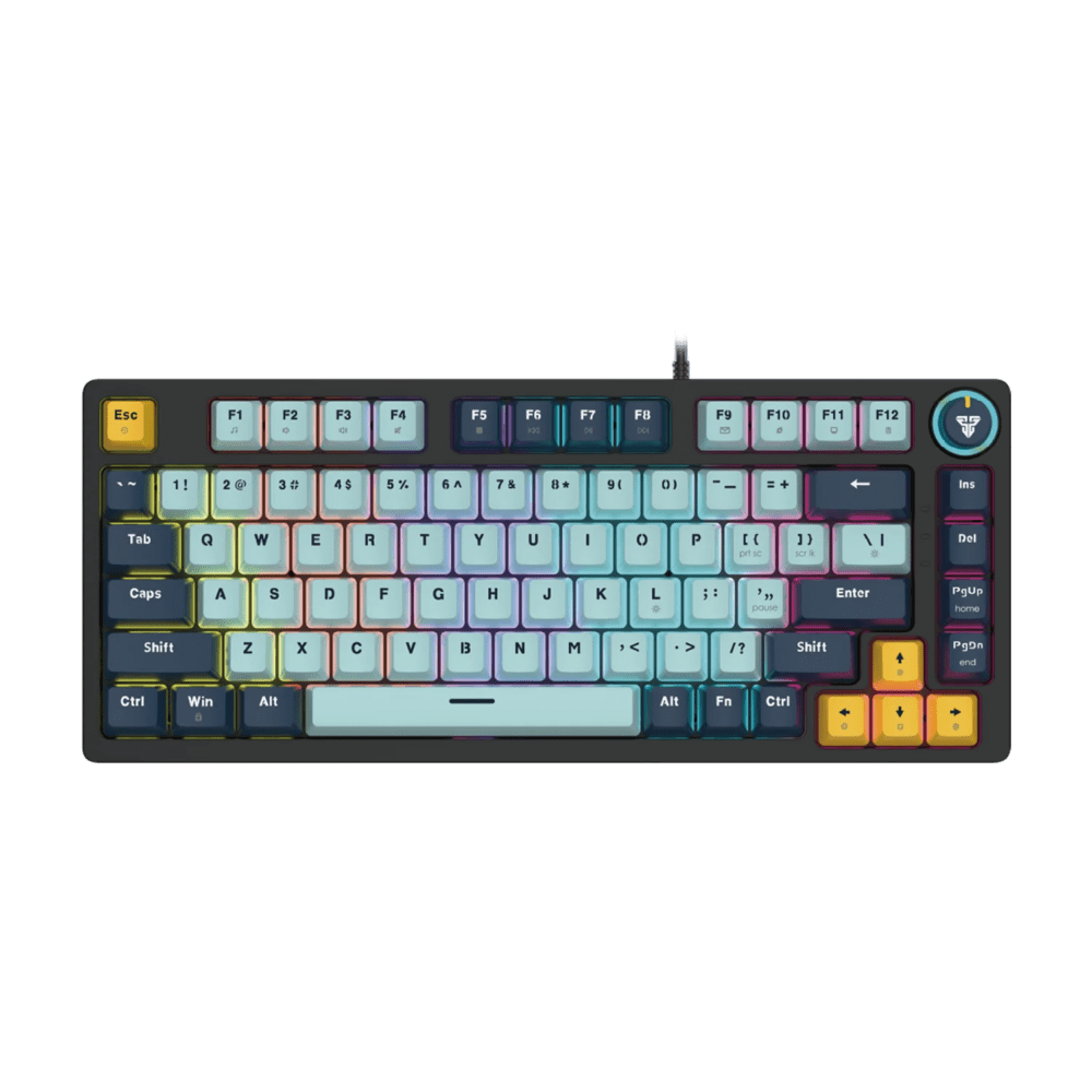 Fantech MK875V2 ATOM 81 RGB (MIZU EDITION) | Wired Mechanical Gaming Keyboard