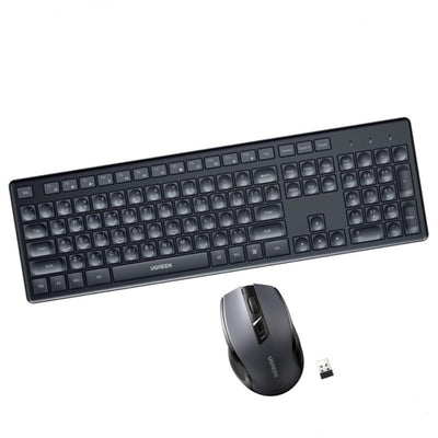 UGREEN PRO 2.4GHz Wireless Keyboard and Mouse Combo, English/Arabic (45248) in Lebanon - OutGeeked
