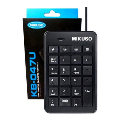 Mikuso KB-047U USB Wired Mini Numeric Keypad in Lebanon - OutGeeked