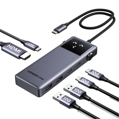 UGREEN 6-in-1 USB-C Hub 4K HDMI, 10Gbps, 100W PD (35998) in Lebanon - OutGeeked