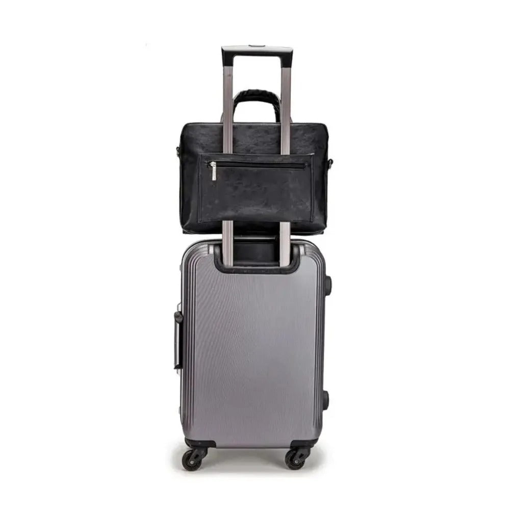 Kinmac PU Leather Laptop Handbag with 3 Compartments (KMC470 / KMC471) in Lebanon - OutGeeked
