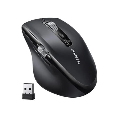 UGREEN Bluetooth & 2.4G Silent Wireless Mouse 5000 DPI with Thumb Wheel (45792) in Lebanon - OutGeeked