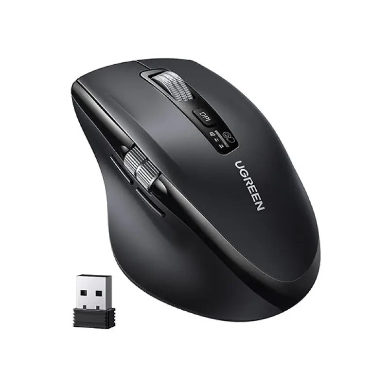 UGREEN Bluetooth & 2.4G Silent Wireless Mouse 5000 DPI with Thumb Wheel (45792) in Lebanon - OutGeeked