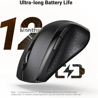 UGREEN Wireless Mouse 2.4GHz 1600 DPI 6-Button Ergonomic (45012) in Lebanon - OutGeeked