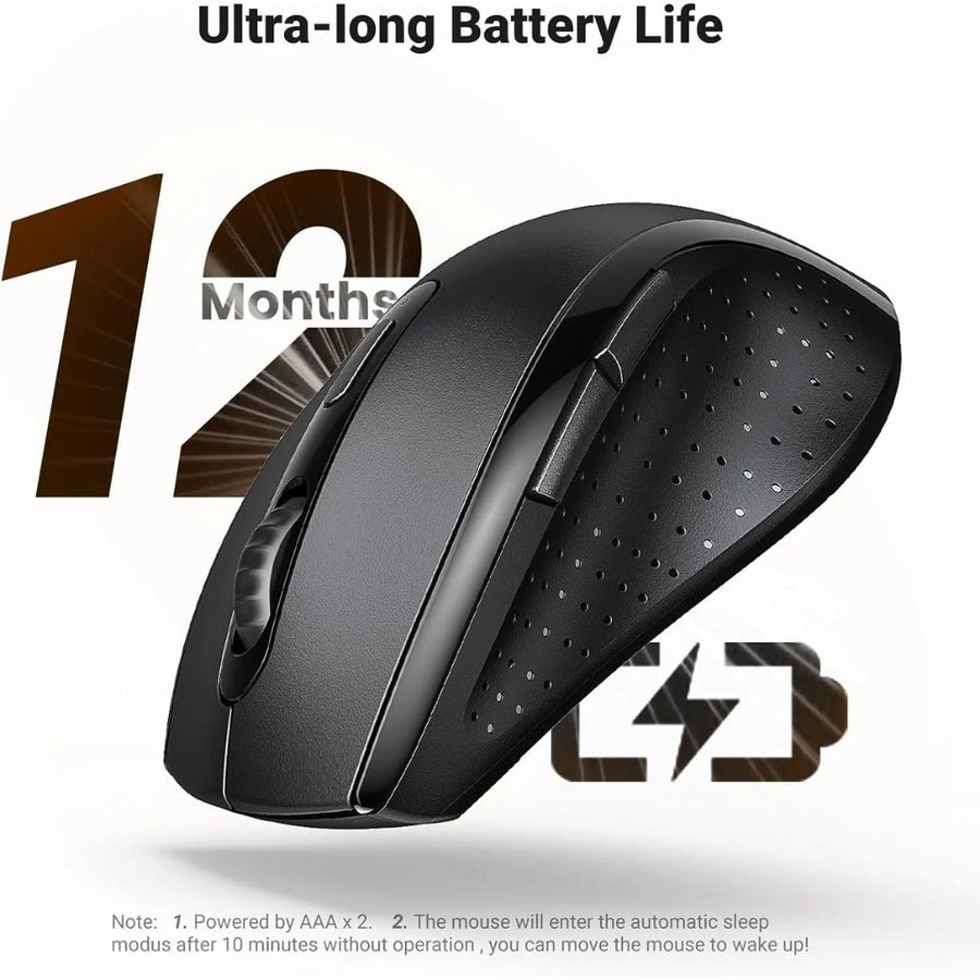 UGREEN Wireless Mouse 2.4GHz 1600 DPI 6-Button Ergonomic (45012) in Lebanon - OutGeeked