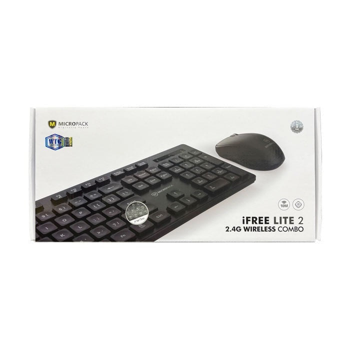 Micropack KM-237W Wireless Keyboard & Mouse Combo, 2.4GHz in Lebanon - OutGeeked