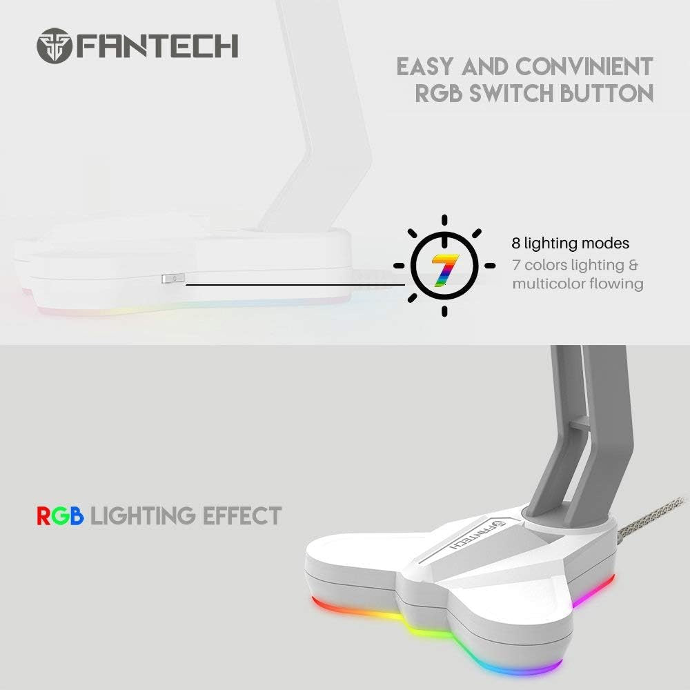 Fantech AC3001S RGB Tower Headset Stand with Anti-Slip Base in Lebanon - OutGeeked