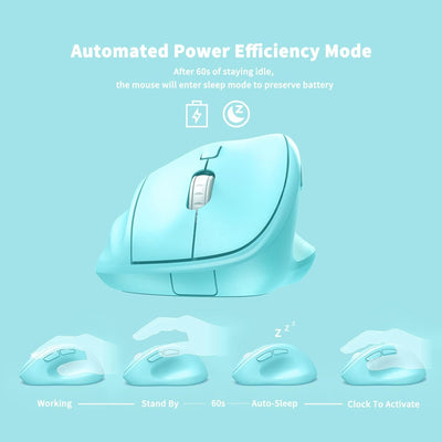 Micropack Ergonomic Silent Wireless Mouse 1600 CPI (MP-V01W) in Lebanon - OutGeeked