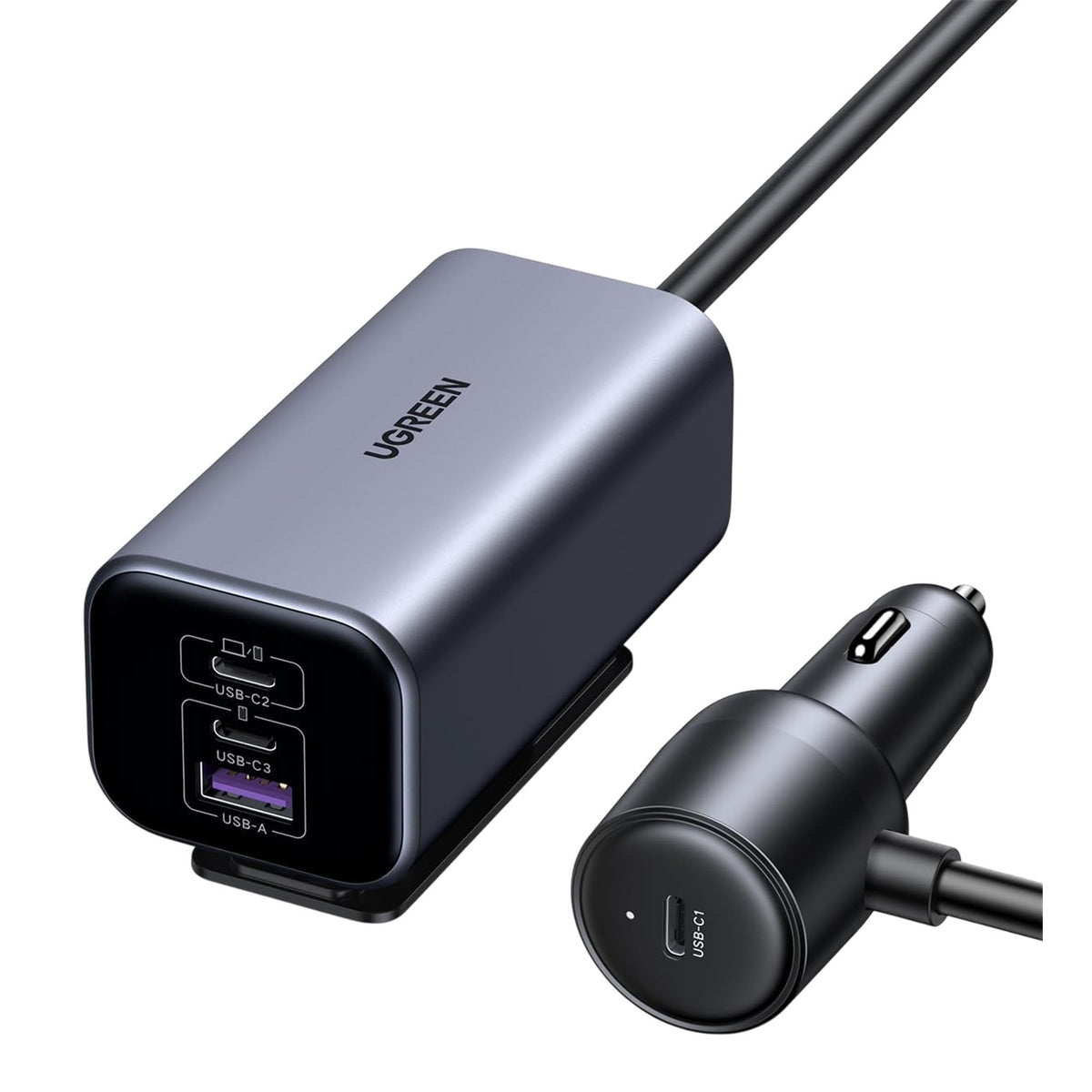 UGREEN 150W GaN 4-Port USB-C Car Charger (35571) in Lebanon - OutGeeked