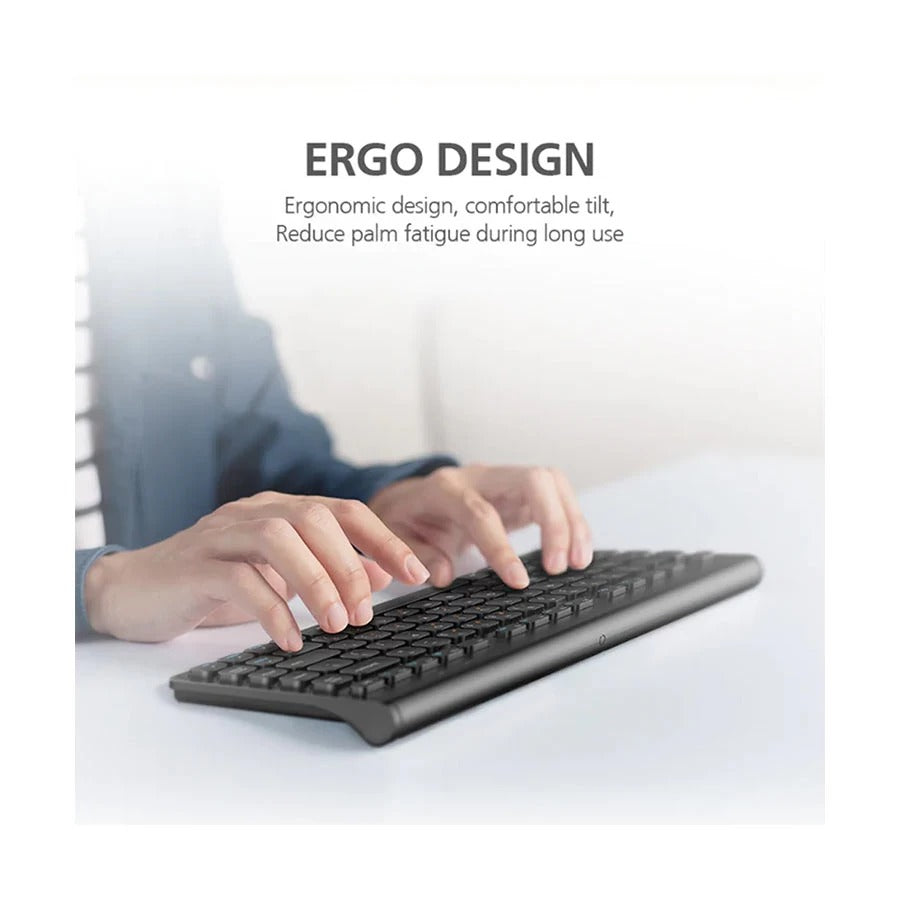 Micropack Wireless Keyboard & Mouse Combo Ultra Slim 2.4GHz (KM-228W) in Lebanon - OutGeeked