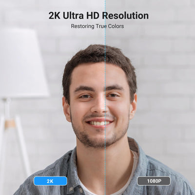 UGREEN 2K Autofocus Webcam 4MP with Dual Noise-Cancelling Mics (25442) in Lebanon - OutGeeked