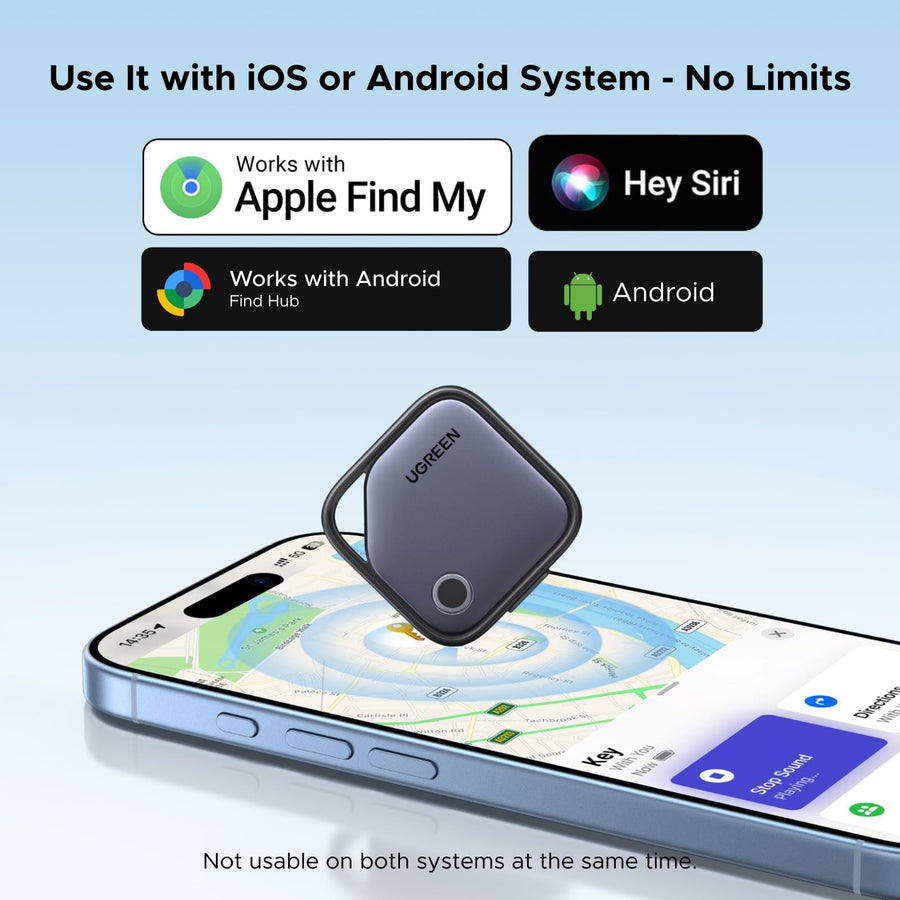 UGREEN Finder Duo Air Tracker Tag, Apple Find My or Google Find My Device in Lebanon - OutGeeked
