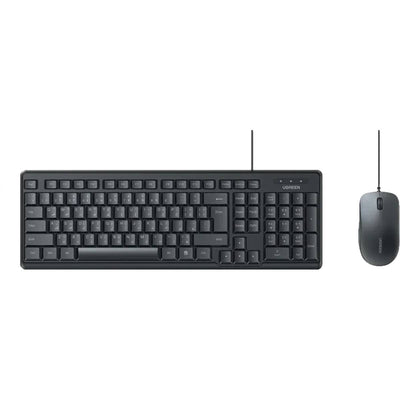 UGREEN Wired Keyboard and Silent Mouse Combo, English/Arabic (65777) in Lebanon - OutGeeked