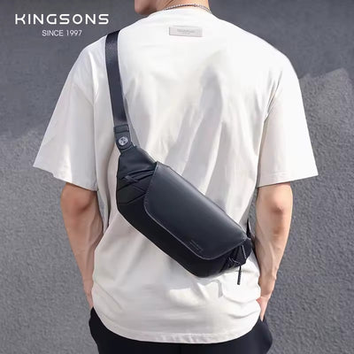 Kingsons KS3248W Waterproof EDC Tech Sling Compact Crossbody Bag (KS3248W) in Lebanon - OutGeeked