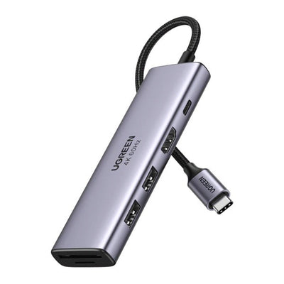 UGREEN 6-in-1 USB-C Hub Docking Station with 4K 60Hz HDMI & 100W PD (45000) in Lebanon - OutGeeked
