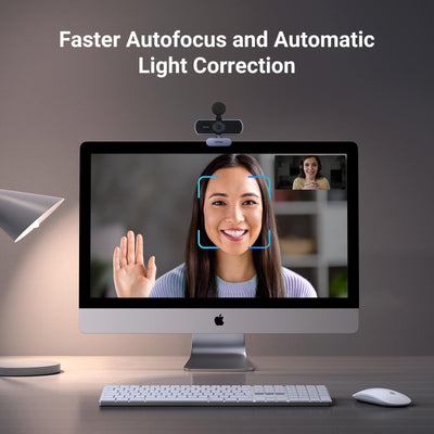 UGREEN 2K Autofocus Webcam 4MP with Dual Noise-Cancelling Mics (25442) in Lebanon - OutGeeked