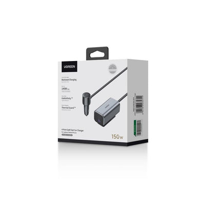 UGREEN 150W GaN 4-Port USB-C Car Charger (35571) in Lebanon - OutGeeked
