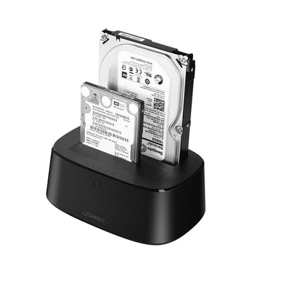UGREEN USB 3.0 to SATA Dual-Bay Hard Drive Docking Station & Duplicator (50857) in Lebanon - OutGeeked