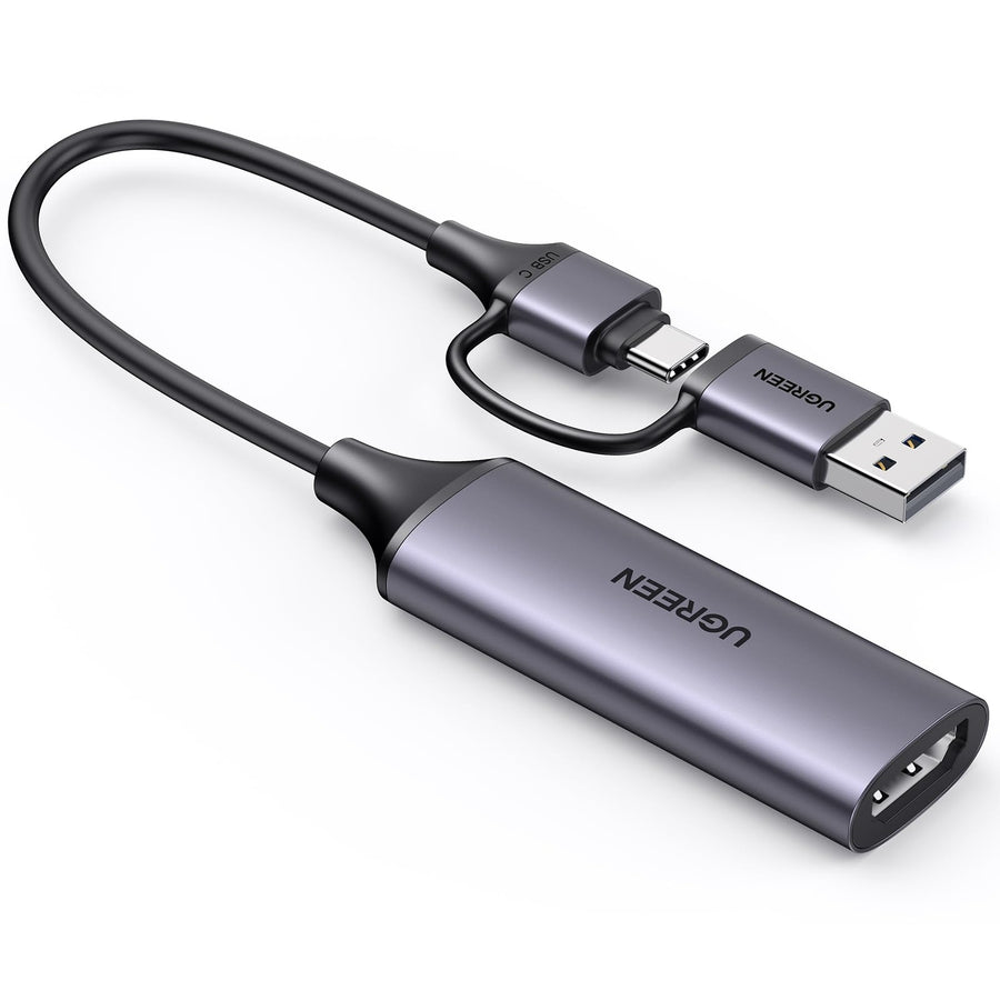 UGREEN Full HD 1080P 60FPS HDMI Capture Card, USB-A and USB-C (25854) in Lebanon - OutGeeked