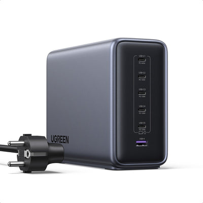 UGREEN Nexode 500W GaN Desktop Charging Station 6-Port USB-C/USB-A (55550B) in Lebanon - OutGeeked