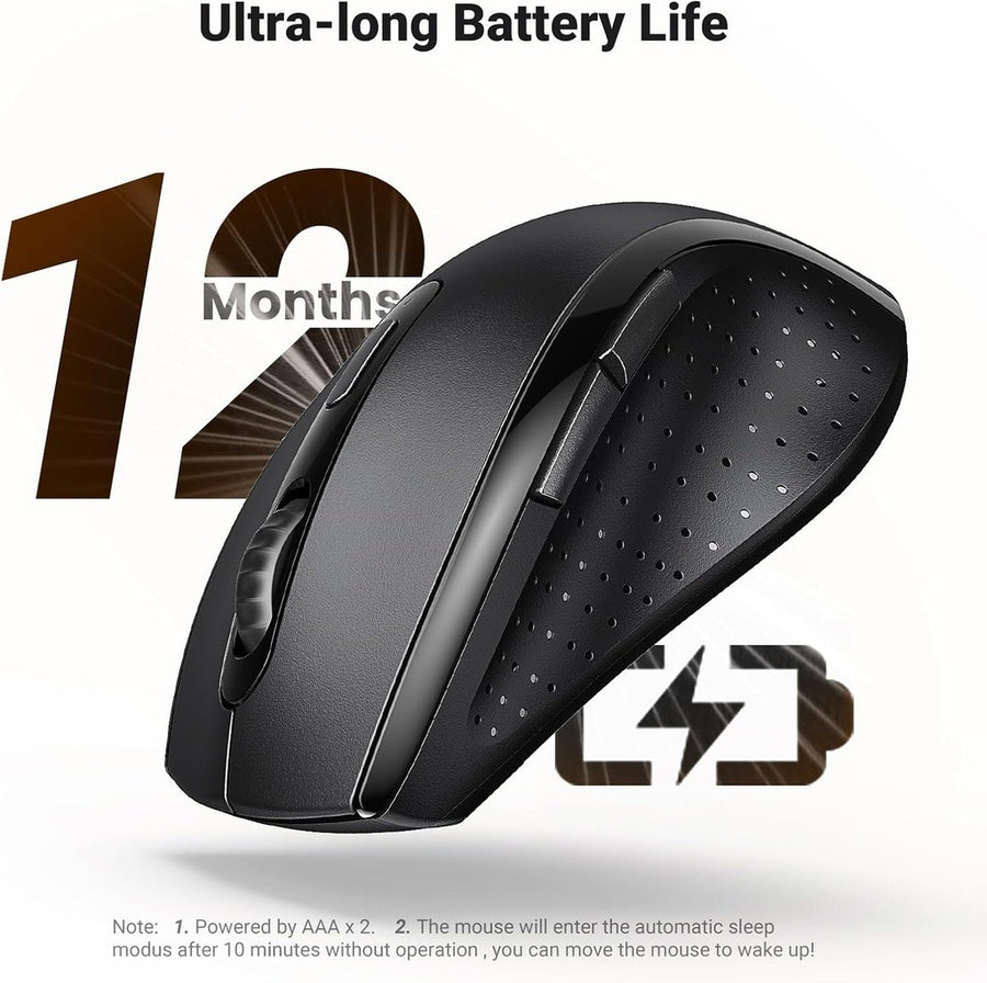 UGREEN Bluetooth & 2.4G Silent Wireless Mouse 1600 DPI (65773) in Lebanon - OutGeeked