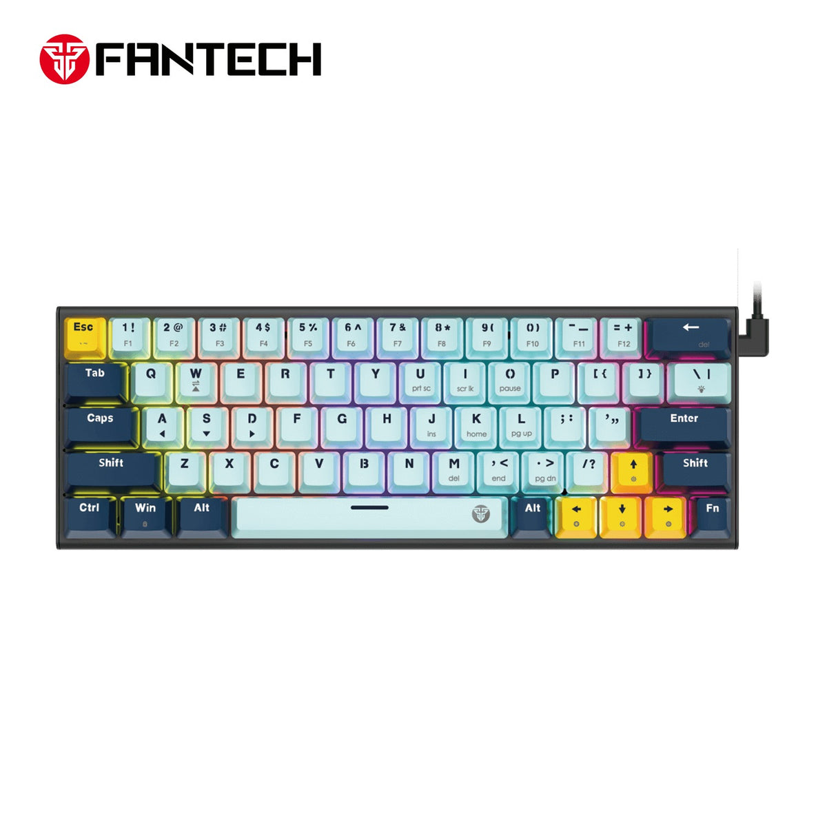 Fantech MK874V2 ATOM63 60% Hot-Swappable Mechanical Keyboard in Lebanon - OutGeeked