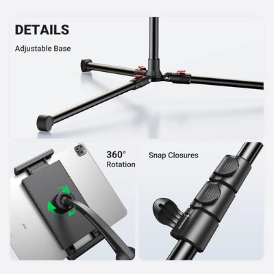 UGREEN 2-in-1 Tripod Stand with Phone and Tablet Holder, 170cm (15647) in Lebanon - OutGeeked