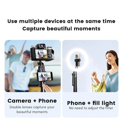 UGREEN 1.7m Aluminum Tripod & Selfie Stick with Bluetooth Remote (45301) in Lebanon - OutGeeked