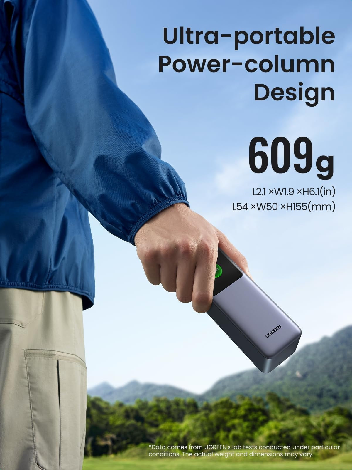 UGREEN NEXODE Power Bank 200W 25000mAh 3-Port (35525B) in Lebanon - OutGeeked