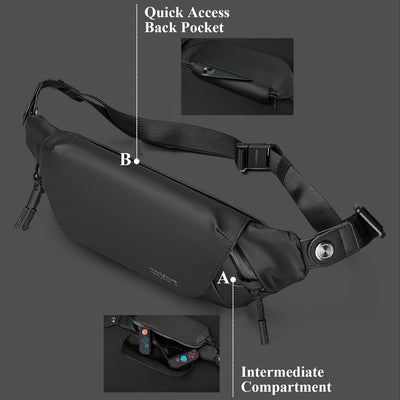 Kingsons 2.5L EDC Sling Bag with Anti-Theft Pocket (KS25056) in Lebanon - OutGeeked