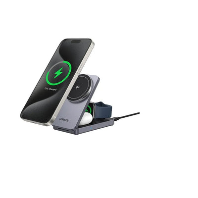 UGREEN 3-in-1 Qi2 25W Magnetic Wireless Charging Station (45025) in Lebanon - OutGeeked