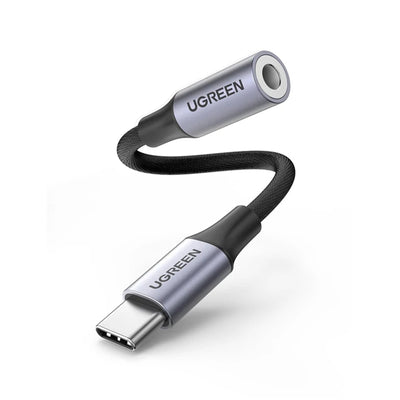 UGREEN USB-C to 3.5mm Audio Adapter, 96KHz/24-Bit, Braided (80154) in Lebanon - OutGeeked
