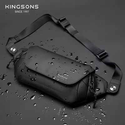 Kingsons KS3248W Waterproof EDC Tech Sling Compact Crossbody Bag (KS3248W) in Lebanon - OutGeeked