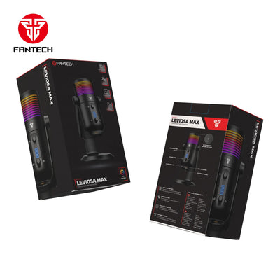 Fantech Leviosa Max MCX03 RGB USB-C Condenser Microphone with Pop Filter in Lebanon - OutGeeked