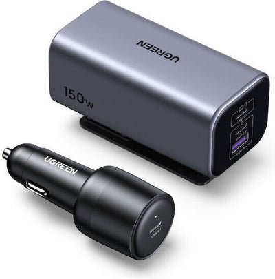 UGREEN 150W GaN 4-Port USB-C Car Charger (35571) in Lebanon - OutGeeked