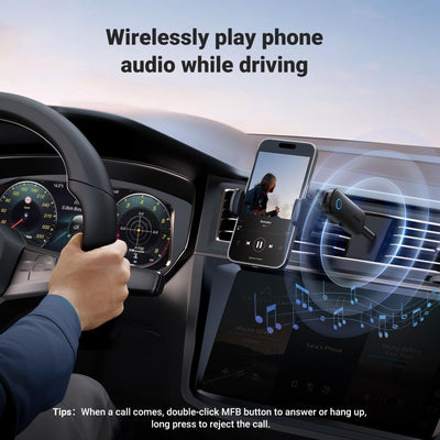 UGREEN Bluetooth 5.0 2-in-1 Transmitter and Receiver with Dual Pairing (80893) in Lebanon - OutGeeked