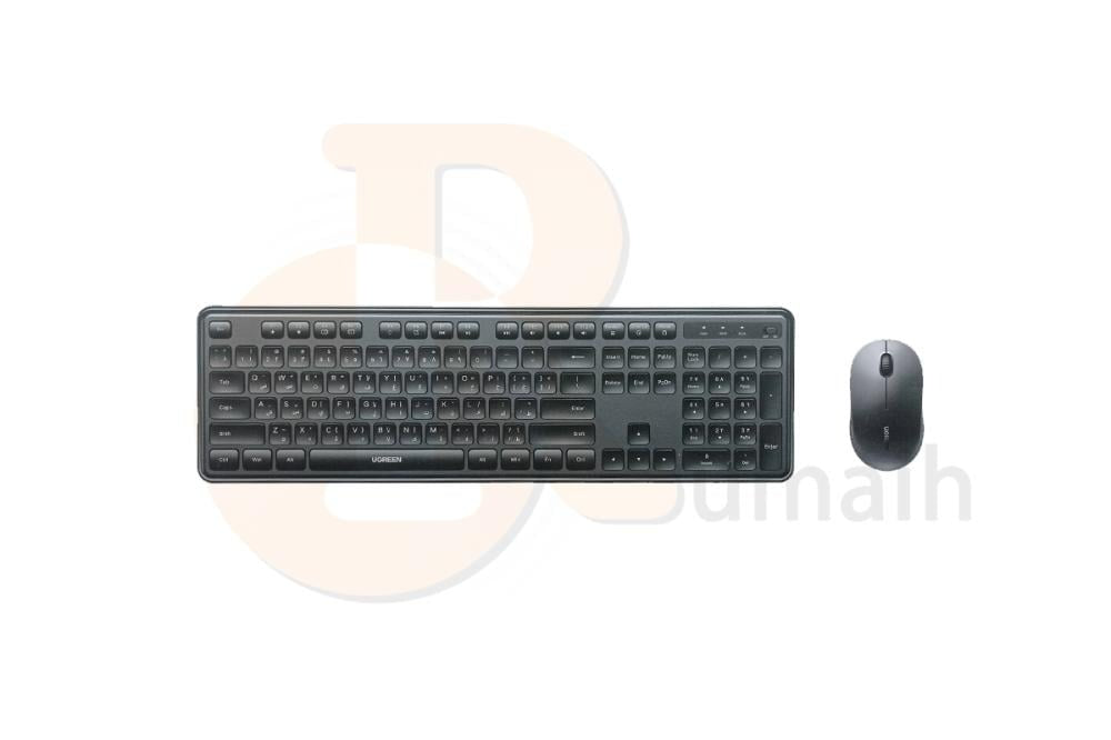 UGREEN 2.4GHz Wireless Keyboard and Mouse Set, English/Arabic (65781) in Lebanon - OutGeeked