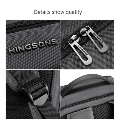 Kingsons 15.6" Waterproof Multi-Compartment Laptop Backpack (KS25465) in Lebanon - OutGeeked