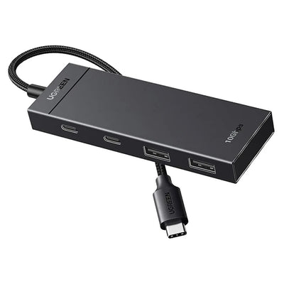 UGREEN 4-in-1 USB-C Hub 10Gbps with 2x USB-C & 2x USB-A 3.2 (35583) in Lebanon - OutGeeked