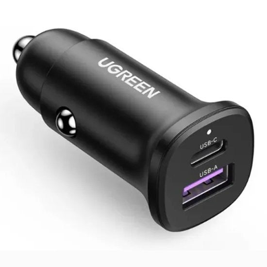 UGREEN 30W Dual Port Fast Car Charger (25845) in Lebanon - OutGeeked