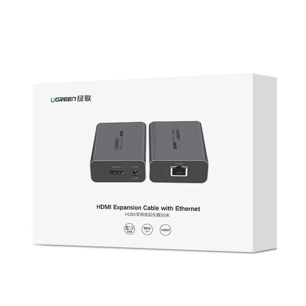 UGREEN Active HDMI Extender over Ethernet 70M to 210M, 1080P@60Hz (20519EU) in Lebanon - OutGeeked