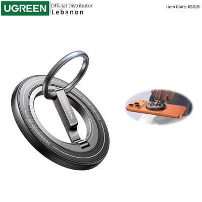 UGREEN MagSafe-Compatible Magnetic Phone Holder & Kickstand Ring (65819) in Lebanon - OutGeeked