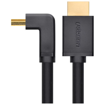 UGREEN 4K HDMI Male to Male Right Angle 90 Degree Cable 2M (10173) in Lebanon - OutGeeked