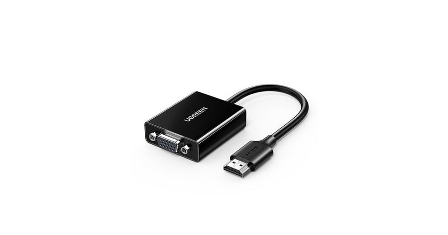 UGREEN HDMI to VGA Adapter Cable, Full HD 1080P@60Hz with USB-C Power (90813) in Lebanon - OutGeeked