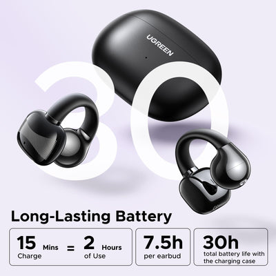 UGREEN HiTune S3 Open-Ear Clip True Wireless Earbuds with AI Noise Cancellation in Lebanon - OutGeeked