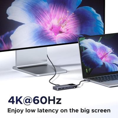 UGREEN 6-in-1 USB-C Hub 4K HDMI, 10Gbps, 100W PD (35998) in Lebanon - OutGeeked