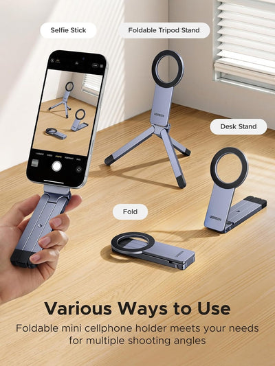 UGREEN 360° Magnetic Phone Tripod Lightweight Aluminum (75509) in Lebanon - OutGeeked