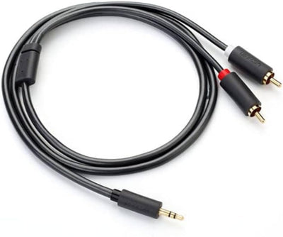 UGREEN 3.5mm Male to 2RCA Male Audio Cable, Gold-Plated in Lebanon - OutGeeked