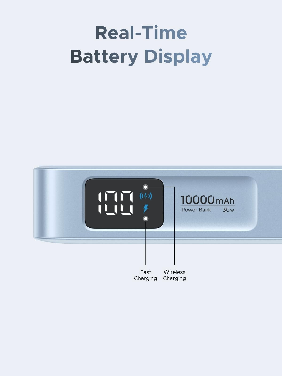 UGREEN MagFlow 10000mAh Qi2 25W Wireless Magnetic Power Bank (65958B) in Lebanon - OutGeeked